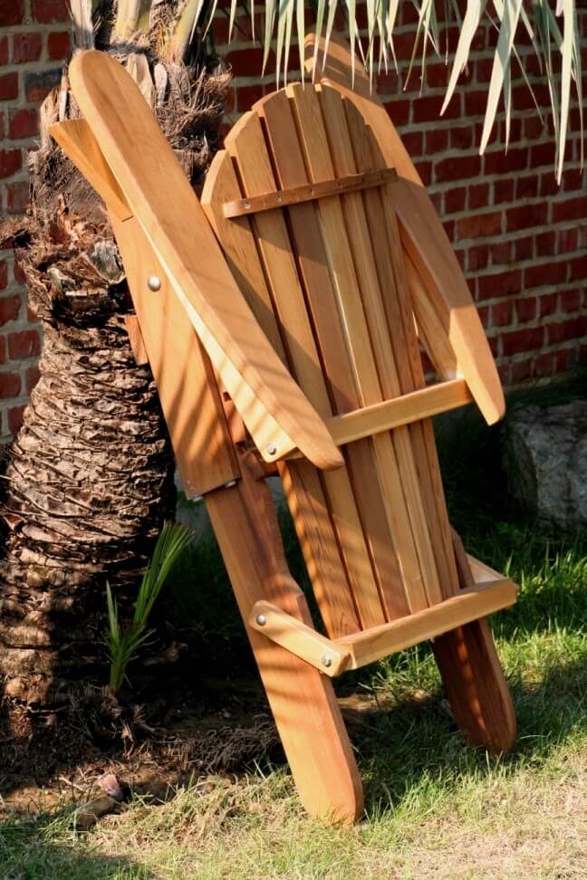 Folding, Bear Chair Kit, Cedar